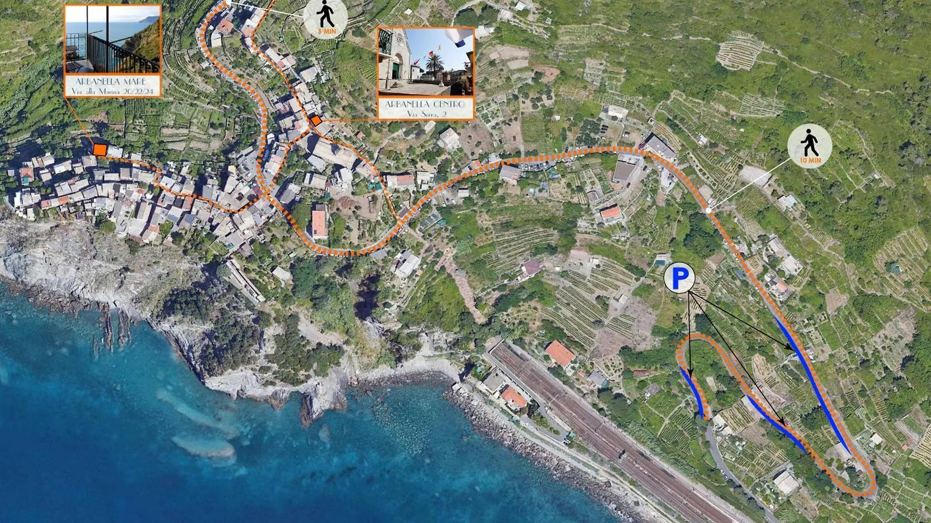 Hotel Arbanella Corniglia 2*,