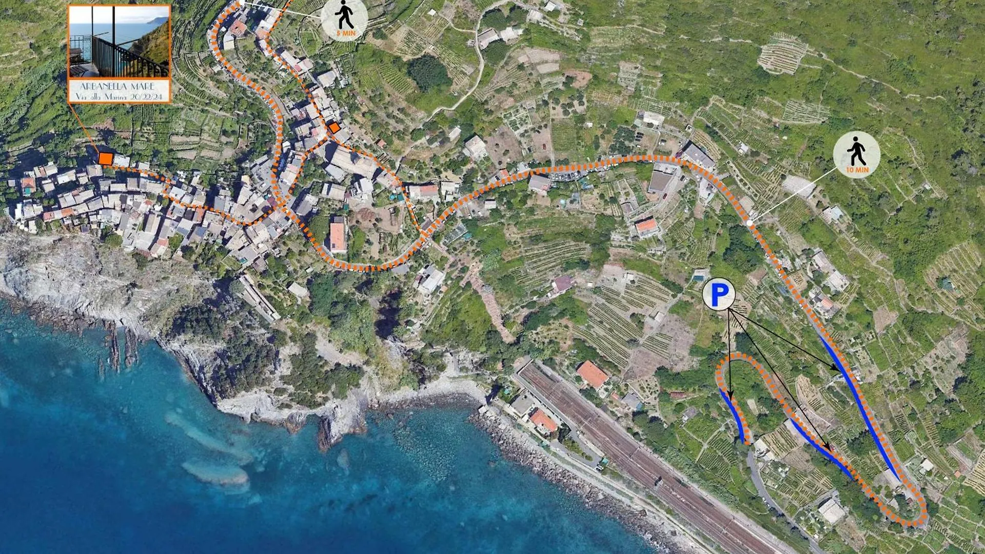 Hotel Arbanella Corniglia Affittacamere